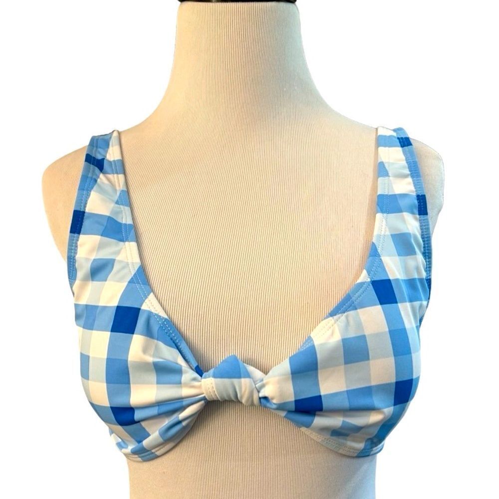 NWOT Cotton-On Body Swim Top Blue & White